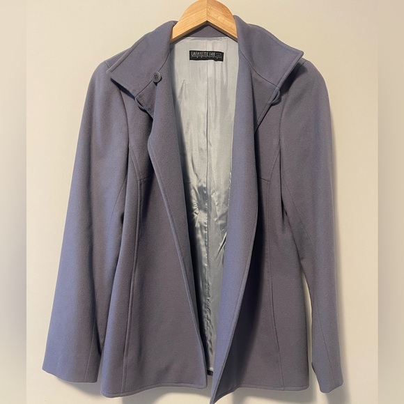Lafayette 148 | Wool Cashmere Open Front Blazer Coat 8 Petite - Picture 1 of 7